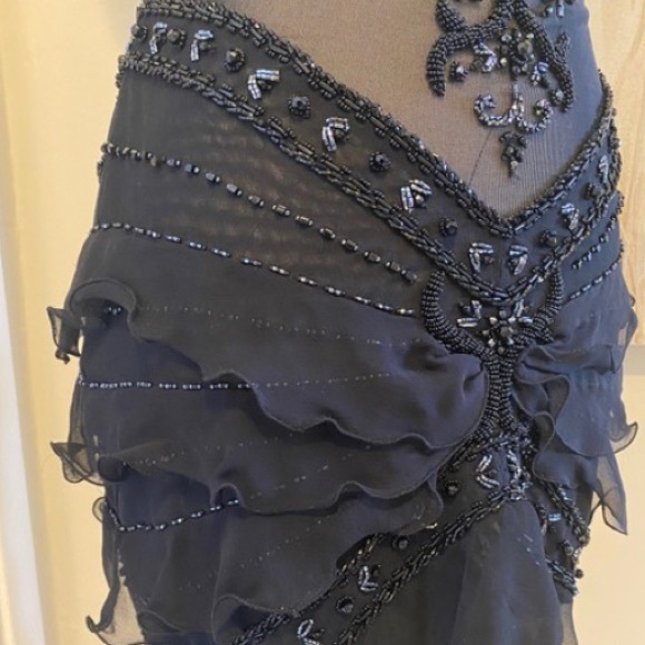 🛑SOLD🛑Just Cavalli dark fairy grunge elegant bead dress - Picture 4 of 7